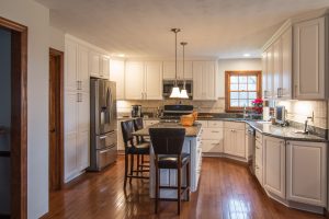 A remodeled kitchen