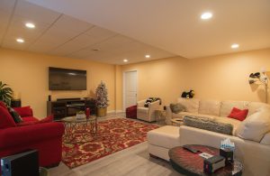 Cranberry Basement With Full Kitchen And Plenty Of Space For Holiday Dinners And Family Movie Night