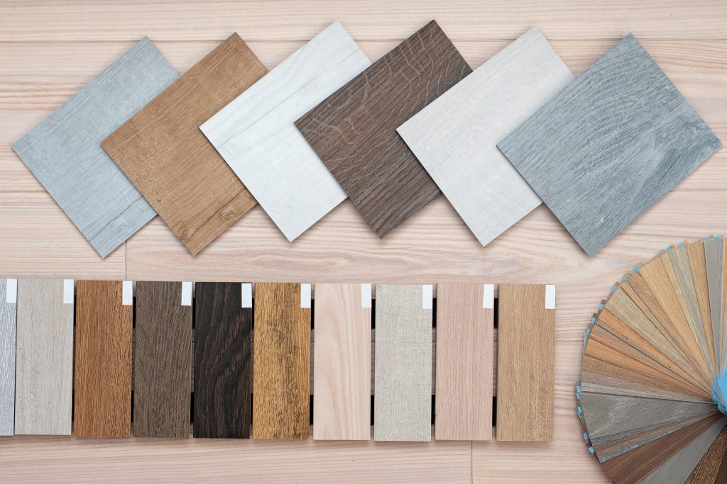 Picture of beautiful flooring samples available for Upper St. Clair, PA, homeowners.