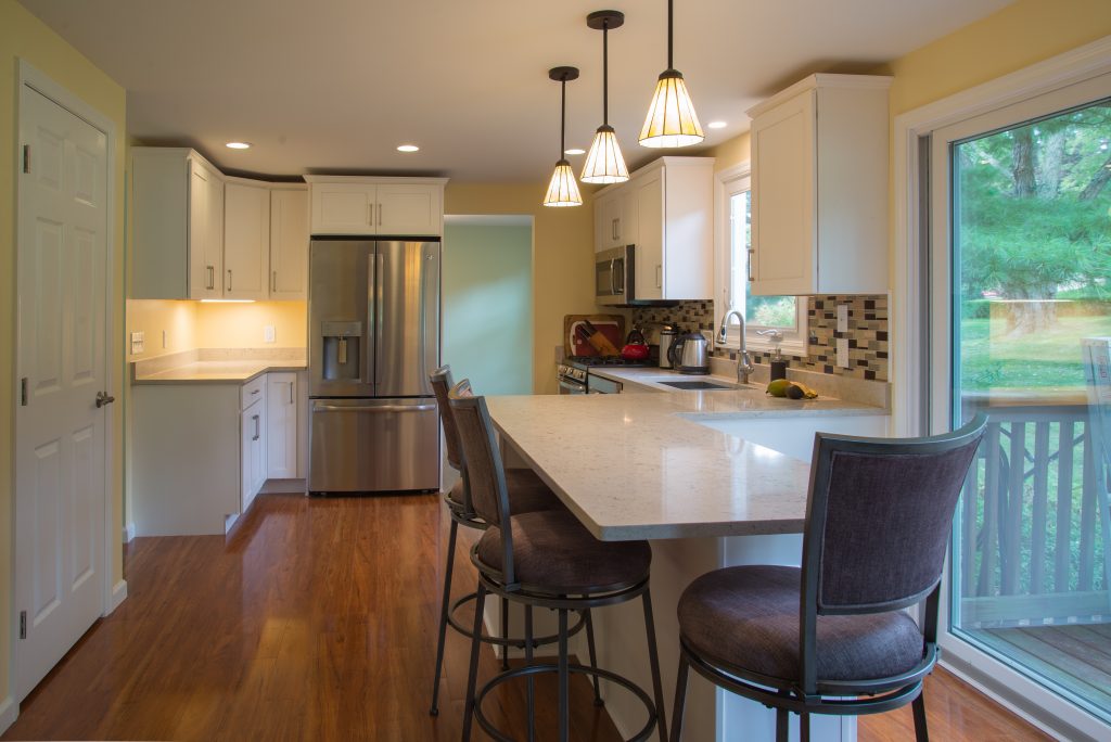 Completed kitchen remodel in Mars, PA