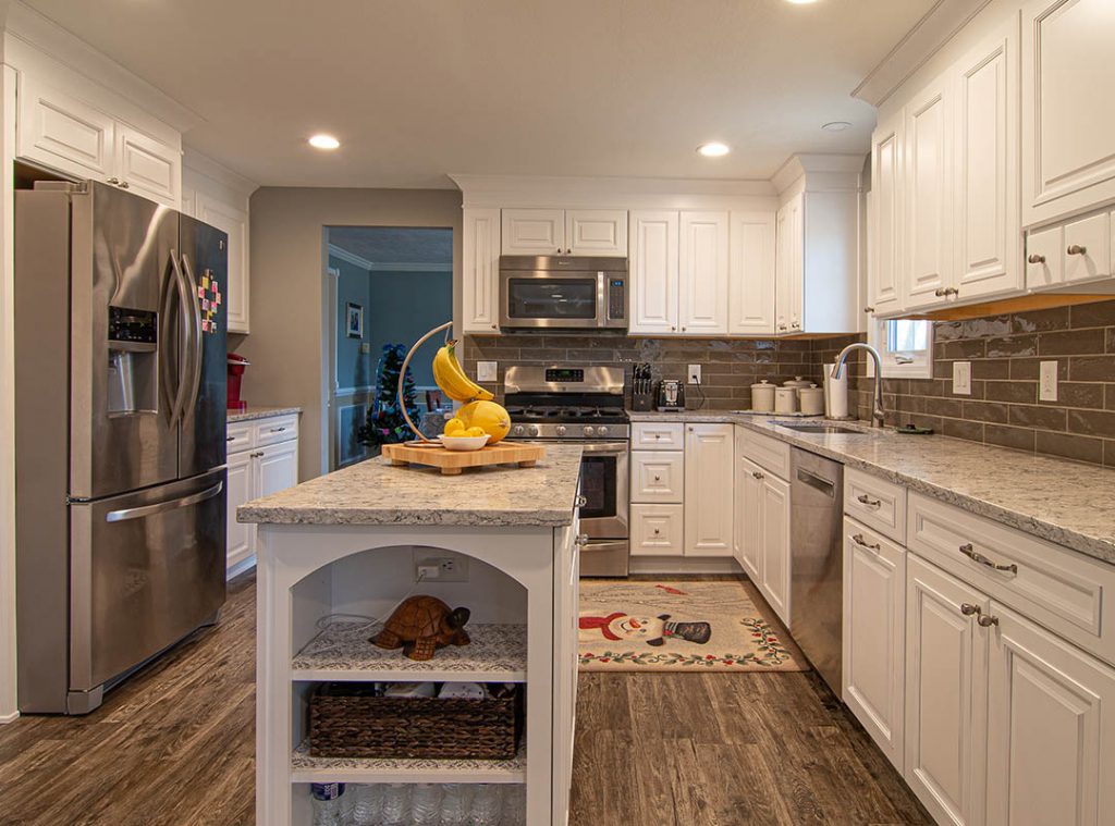 Completed kitchen remodel in Coraopolis, PA