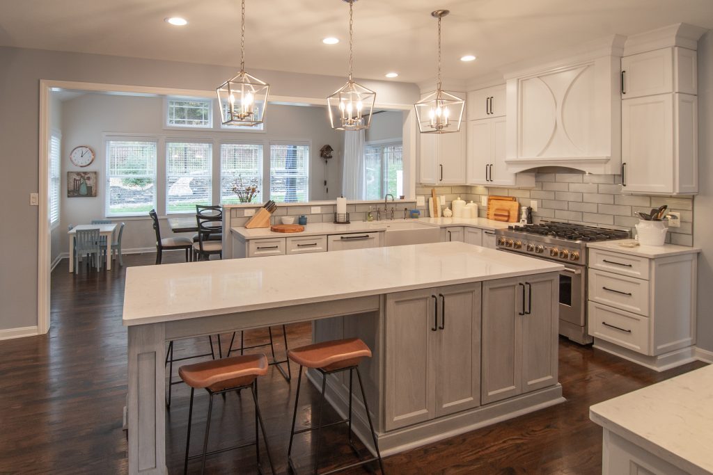 Completed kitchen remodel in Sewickley, PA