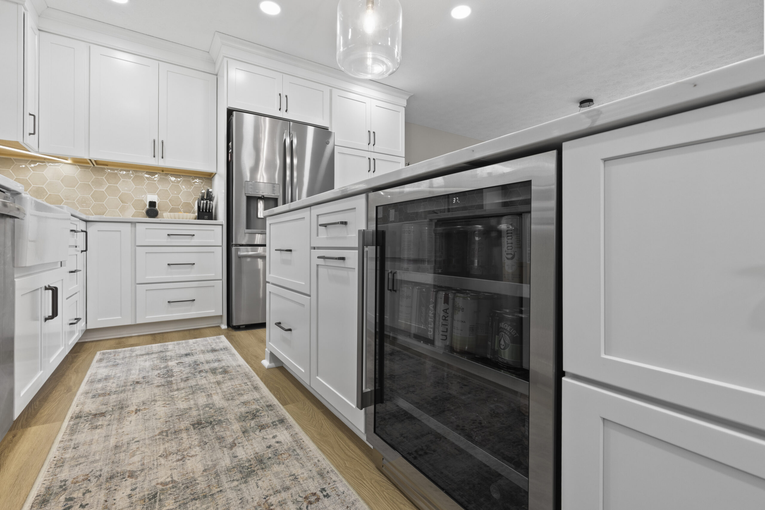 Completed kitchen remodel in Coraopolis, PA