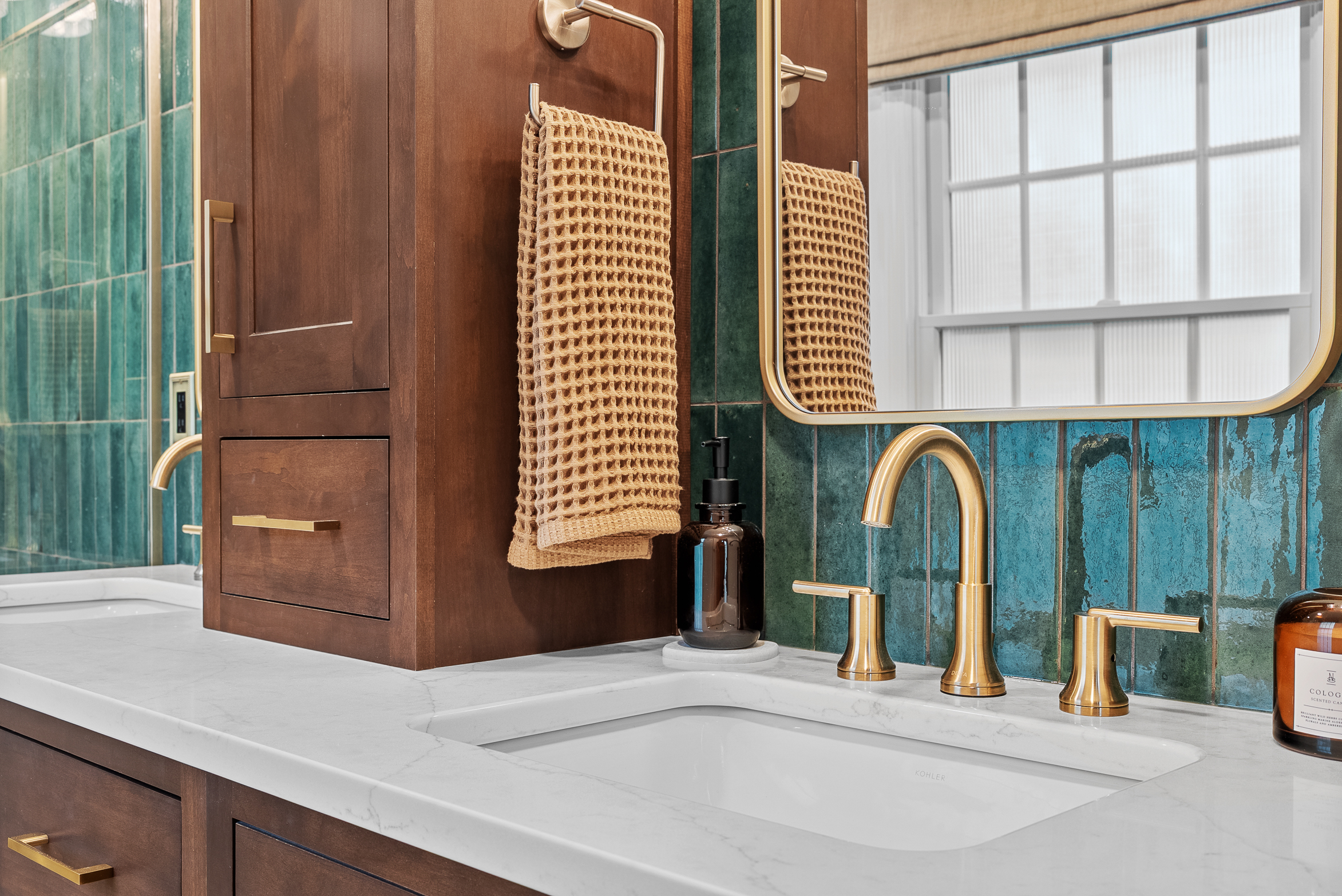 Completed bathroom remodel in Franklin Park, PA