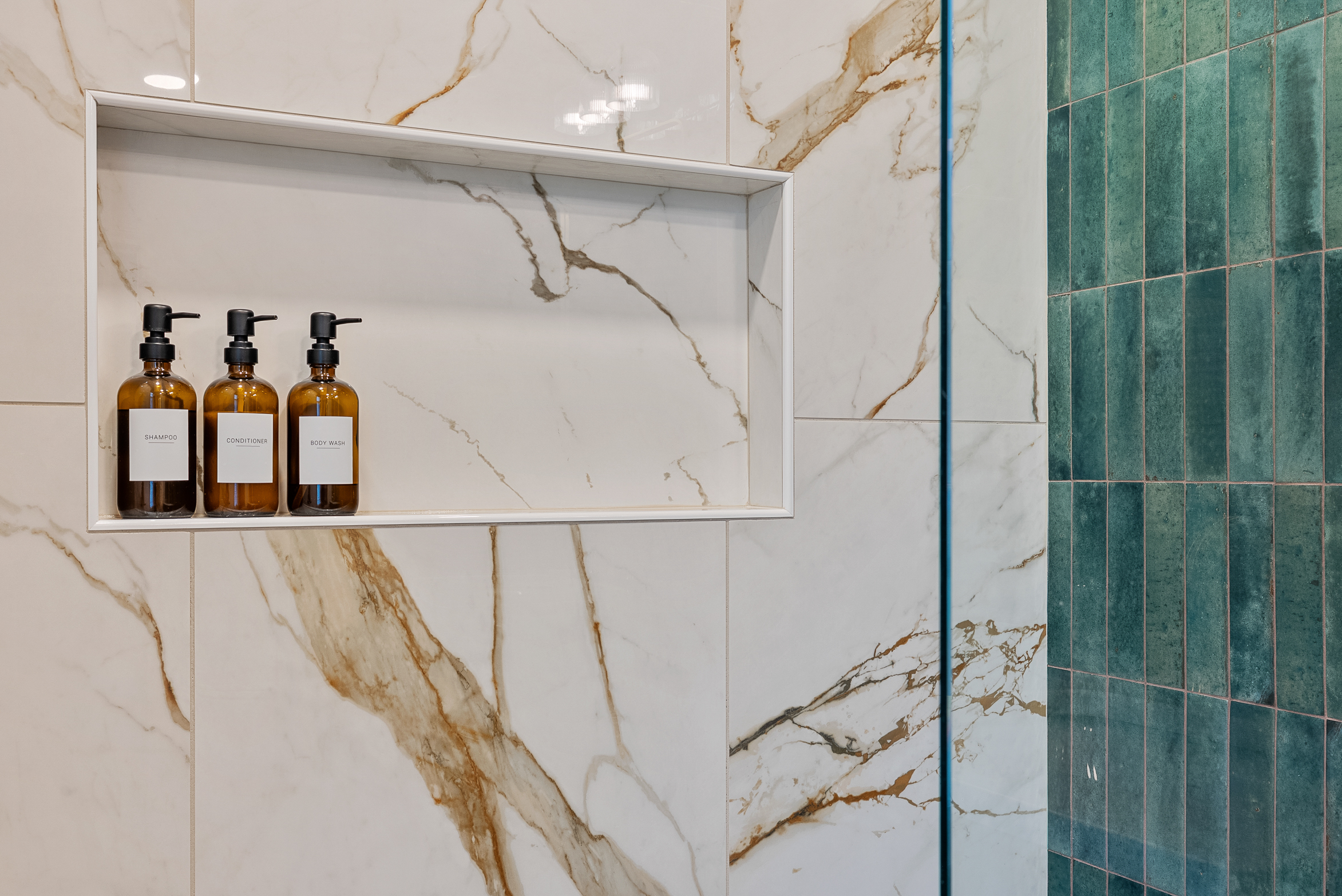 Completed bathroom remodel in Franklin Park, PA
